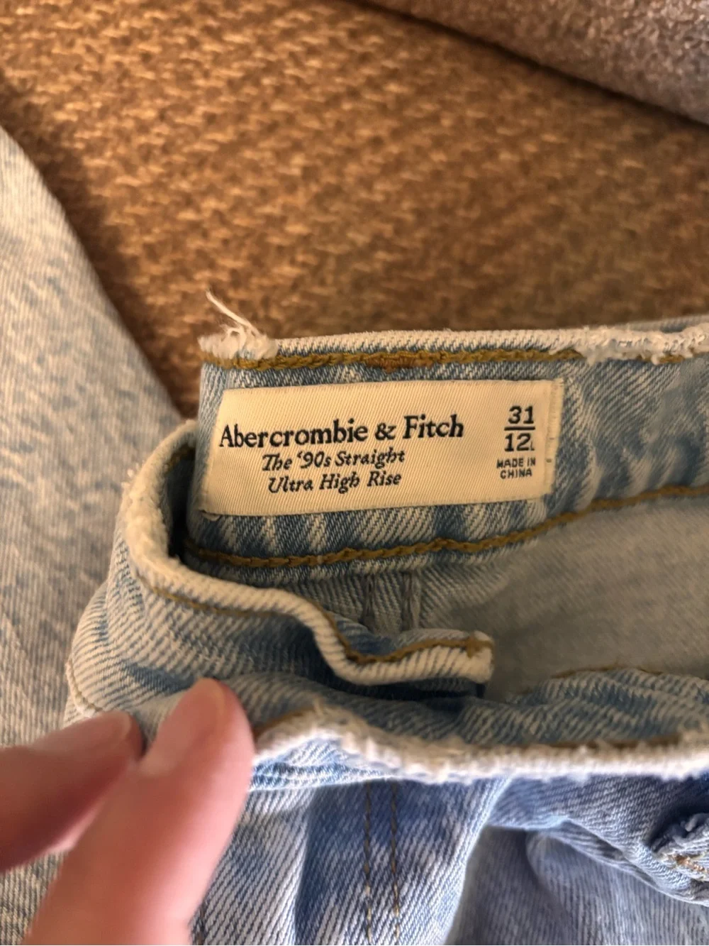 Abercrombie & Fitch light wash
